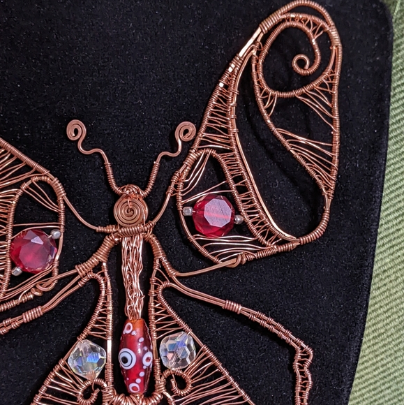 Artisan Suncatcher Butterfly Ornament - Picture 9 of 11